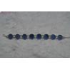 Bracelet peint bleu
