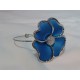 Bracelet fleur turquoise