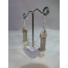 Boucles d'oreilles inox