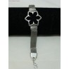 BRACELET INOX FLEUR